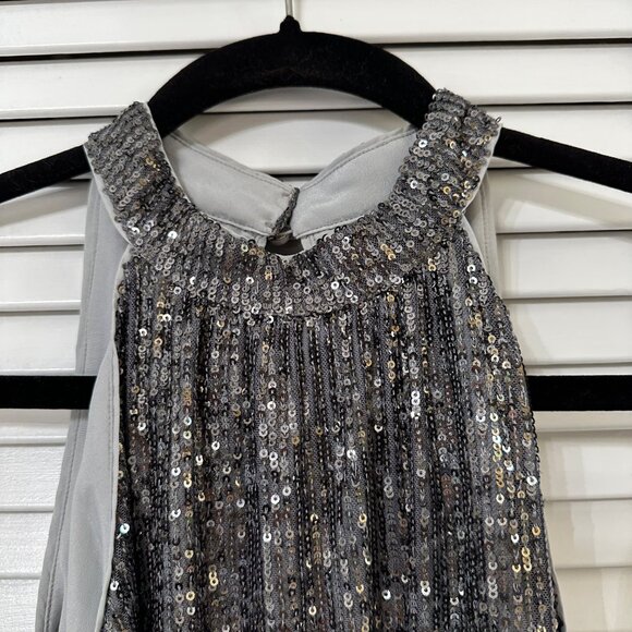 Gorgeous Loft Silver/Grey Sequin Dress – Size Small NWT - Picture 7 of 8